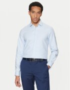 CALVIN KLEIN Риза K10K113854 Светлосиньо Slim Fit
