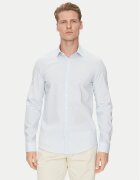 CALVIN KLEIN Риза K10K114301 Светлосиньо Slim Fit
