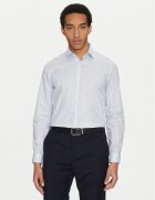 CALVIN KLEIN Риза K10K114314 Светлосиньо Slim Fit