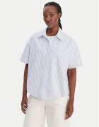 CALVIN KLEIN Риза LV00QS7652 Светлосиньо Relaxed Fit