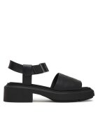 CALVIN KLEIN Сандали Chunky Sandal Lth Mg HW0HW03131 Черен