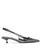 CALVIN KLEIN Обувки на ток Kitten Heel Pump Sling Mirr Lth HW0HW03275