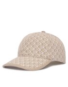 CALVIN KLEIN Шапка с козирка Emblem Print W Leather Patch Cap LV04F5036G Бежов