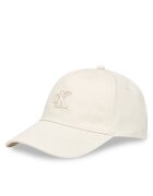 CALVIN KLEIN Шапка с козирка Monogram Shine Embroidery Cap LV04F5044G Бял
