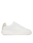CALVIN KLEIN Сникърси Chunky Cupsole Laceup Lth Bt Aop HM0HM02070 Бял
