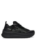 CALVIN KLEIN Сникърси Chunky Run Ckstripe Lup Tran Rip HW0HW03005 Черен