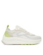 CALVIN KLEIN Сникърси Chunky Run Laceup Stripe Ny HM0HM02160 Екрю