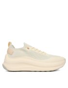 CALVIN KLEIN Сникърси Chunky Runner Lace Up Sock Knit YW0YW02033 Екрю