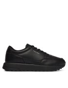 CALVIN KLEIN Сникърси City Runner Laceup Lth HM0HM02146 Черен