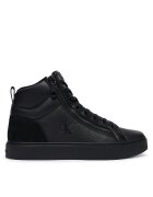 CALVIN KLEIN Сникърси Classic Cup Mid Laceup Zip Lth YM0YM01428 Черен