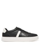 CALVIN KLEIN Сникърси Classic Cups Lace Lth Emb Tongue HM0HM02237 Черен