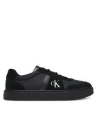 CALVIN KLEIN Сникърси Classic Cups Lace Mix Emb Tongue YM0YM01395 Черен
