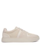 CALVIN KLEIN Сникърси Classic Cups Laceup Knit HM0HM02130 Бежов