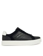 CALVIN KLEIN Сникърси Classic Cupsole Laceup Tape Lth YM0YM01430 Черен