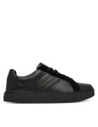 CALVIN KLEIN Сникърси Classic Cupsole Laceup Tape Lth2 YM0YM01448 Черен
