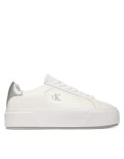 CALVIN KLEIN Сникърси Flatform Lace Up Lth Met YW0YW01929