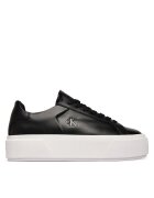 CALVIN KLEIN Сникърси Flatform Lace Up Lth YW0YW01928 Черен
