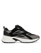 CALVIN KLEIN Сникърси Hike Runner Ck Stripe Mix Ny-Su HM0HM02220 Черен