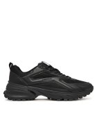 CALVIN KLEIN Сникърси Hike Runner Laceup Strip M-Lt HM0HM02154 Черен
