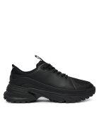 CALVIN KLEIN Сникърси Hike Runner Laceup Tech Mix YM0YM01417 Черен