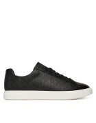 CALVIN KLEIN Сникърси Low Pro Cups Lace Up Lth Aop HW0HW02817 Черен