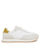 CALVIN KLEIN Сникърси Low Prof Runn Laceup Cv Mix HM0HM01723 Бял