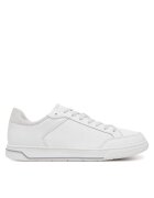 CALVIN KLEIN Сникърси Low Top Lace Up Lth Mono HM0HM01756 Бял