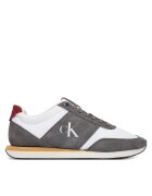 CALVIN KLEIN Сникърси Retro Runner Band Lth-Su HM0HM02212 Сив