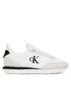 CALVIN KLEIN Сникърси Retro Runner Lace Up Sock YW0YW02060 Бял