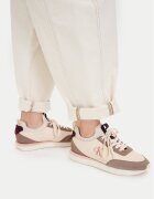 CALVIN KLEIN Сникърси Retro Runner Lace Up Sock YW0YW02060 Кремав