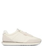 CALVIN KLEIN Сникърси Retro Runner Ripstop Aop Ny HM0HM02140 Екрю