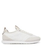 CALVIN KLEIN Сникърси Retro Runner Sock Laceup Mix YM0YM01414 Бял