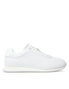 CALVIN KLEIN Сникърси Runner Lace Up Mono Pu HW0HW02574 Бял