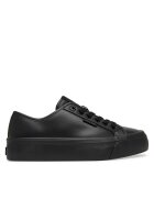 CALVIN KLEIN Сникърси Vulc Flatf Lace Up Lth YW0YW01932 Черен