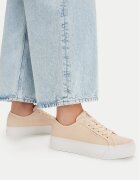 CALVIN KLEIN Сникърси Vulc Flatf Laceup Jaq Aop HW0HW03265 Светложълт