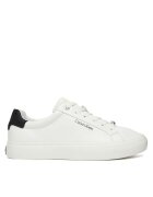 CALVIN KLEIN Сникърси Vulc Lace Up Lth/Moire Bt HW0HW02747 Бял