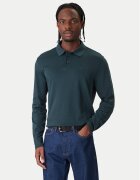 CALVIN KLEIN Тениска с яка и копчета LV040EM909 Regular Fit