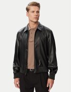 CALVIN KLEIN Яке от имитация на кожа LV04RG406G Regular Fit