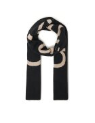 CALVIN KLEIN Зимен шал LV04D8030G Черен
