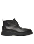 CALVIN KLEIN Зимни обувки Combat Apron Mid Boot Lth YM0YM01445 Черен