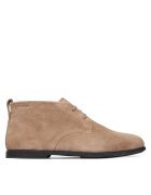 CALVIN KLEIN Зимни обувки Low Prof Desert Boot Su HM0HM02190 Бежов
