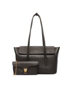 COCCINELLE Дамска чанта T8A Double Beat E1 T8A 11 02 01 Каки