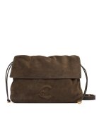 COCCINELLE Дамска чанта V9G lidia Suede Bim E1 V9G 13 04 01 Каки