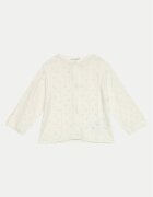Coccodrillo Кардиган WC4172202GEN Екрю Regular Fit