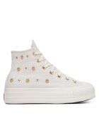 Converse Кецове Chuck Taylor All Star Heathered Glam A16892C Екрю