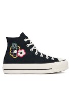 Converse Кецове Chuck Taylor All Star Lift Platform Floral Patchwork A15534C