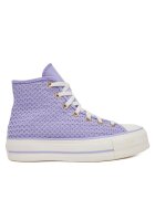 Converse Кецове Chuck Taylor All Star Lift Platform Knit Kadın Mor A13644C