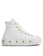 Converse Кецове Chuck Taylor All Star Lift Platform Star Studded A06787C Бял