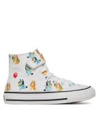 Converse Кецове x Bluey Chuck Taylor All Star Easy On A16463C Бял