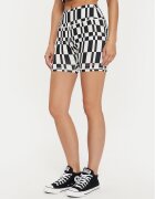 Converse Спортни шорти W Aop Wordmark Bike Short 10026990-A01 Skinny Fit